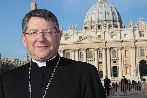 Monse�or Keith Newton, ordinario del Ordinariato Personal de Nuestra Se�ora de Walsingham, en Roma los d�as posteriores a la elecci�n del papa Francisco